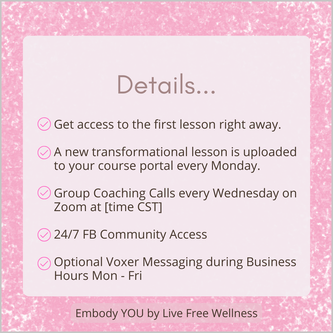 Embody YOU - Mind.Body.Spirit