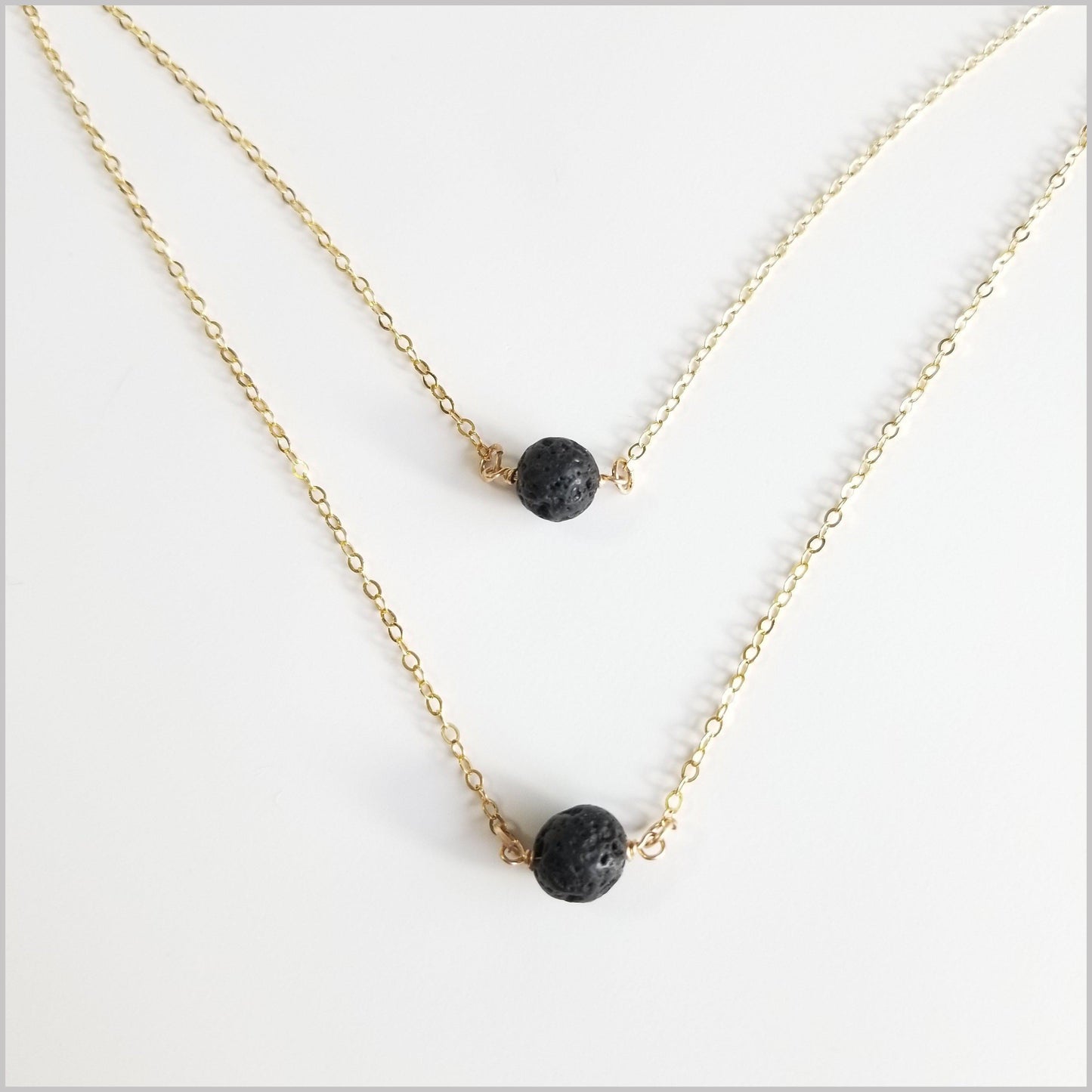Essential Oil Lava Bead Necklace