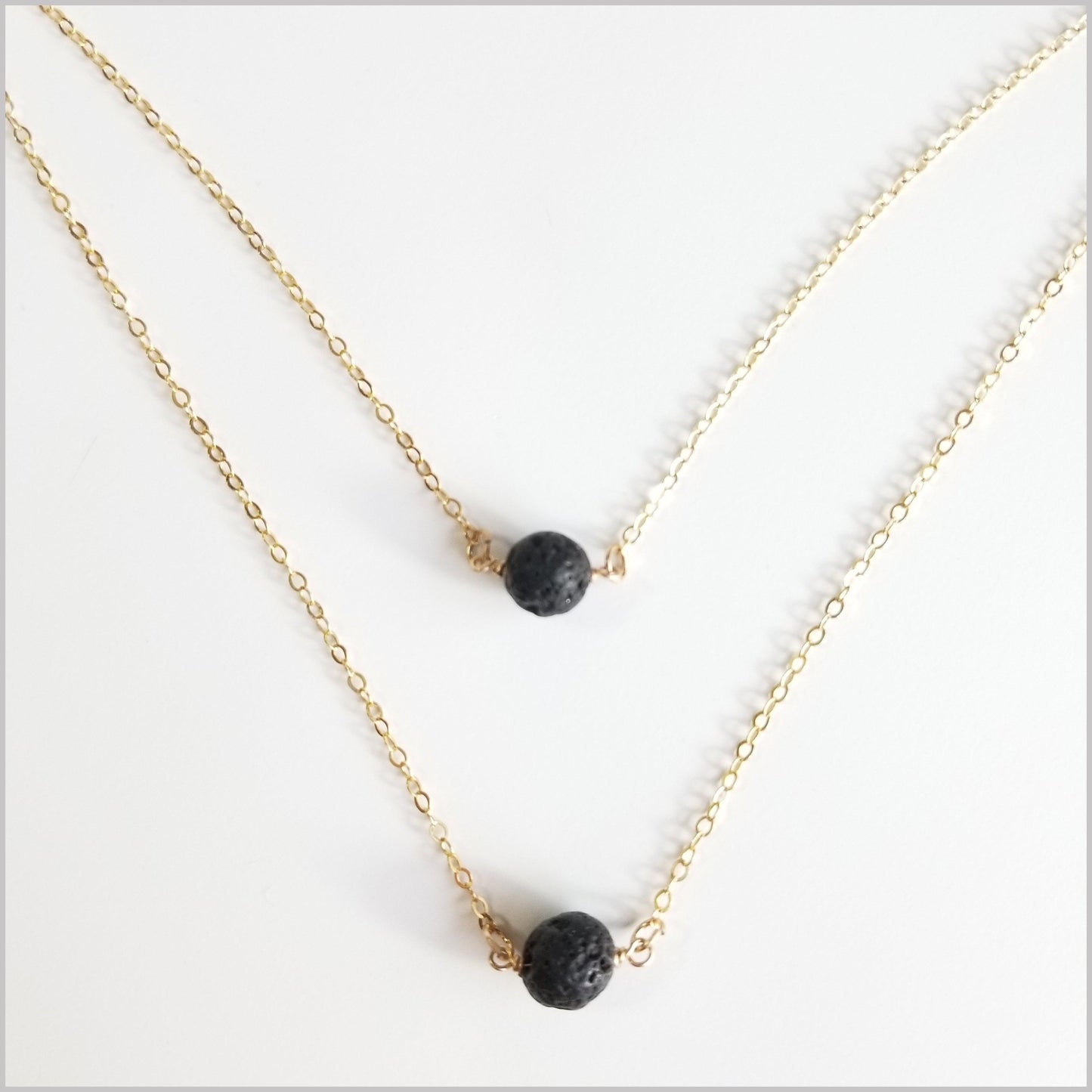 Essential Oil Lava Bead Necklace