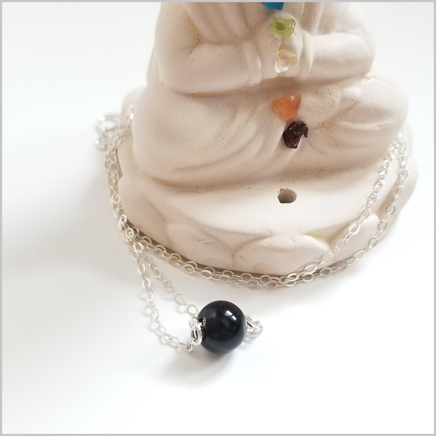 Natural Onyx Bead Necklace