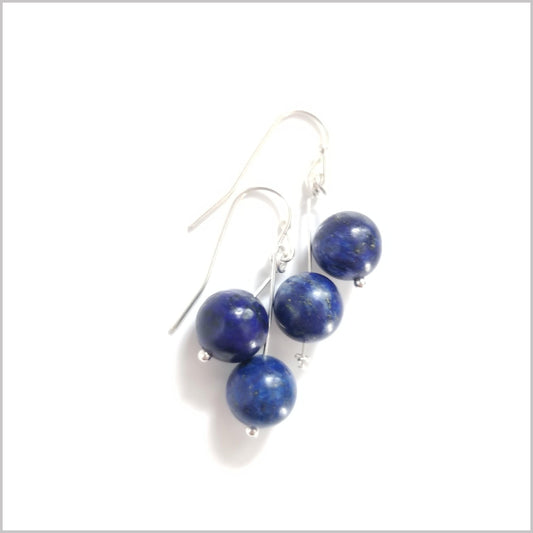 Dual Gemstone Lapis Lazuli Dangle