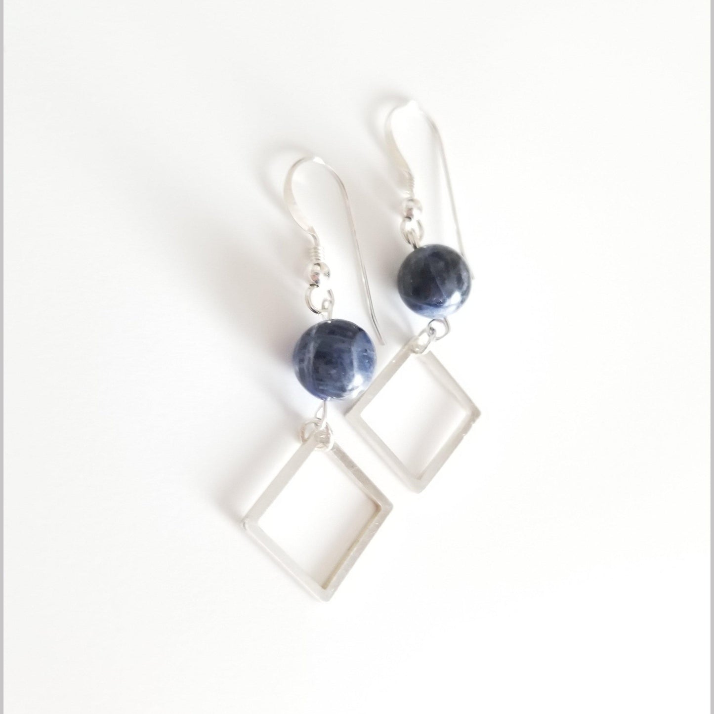 Square Sodalite Dangle