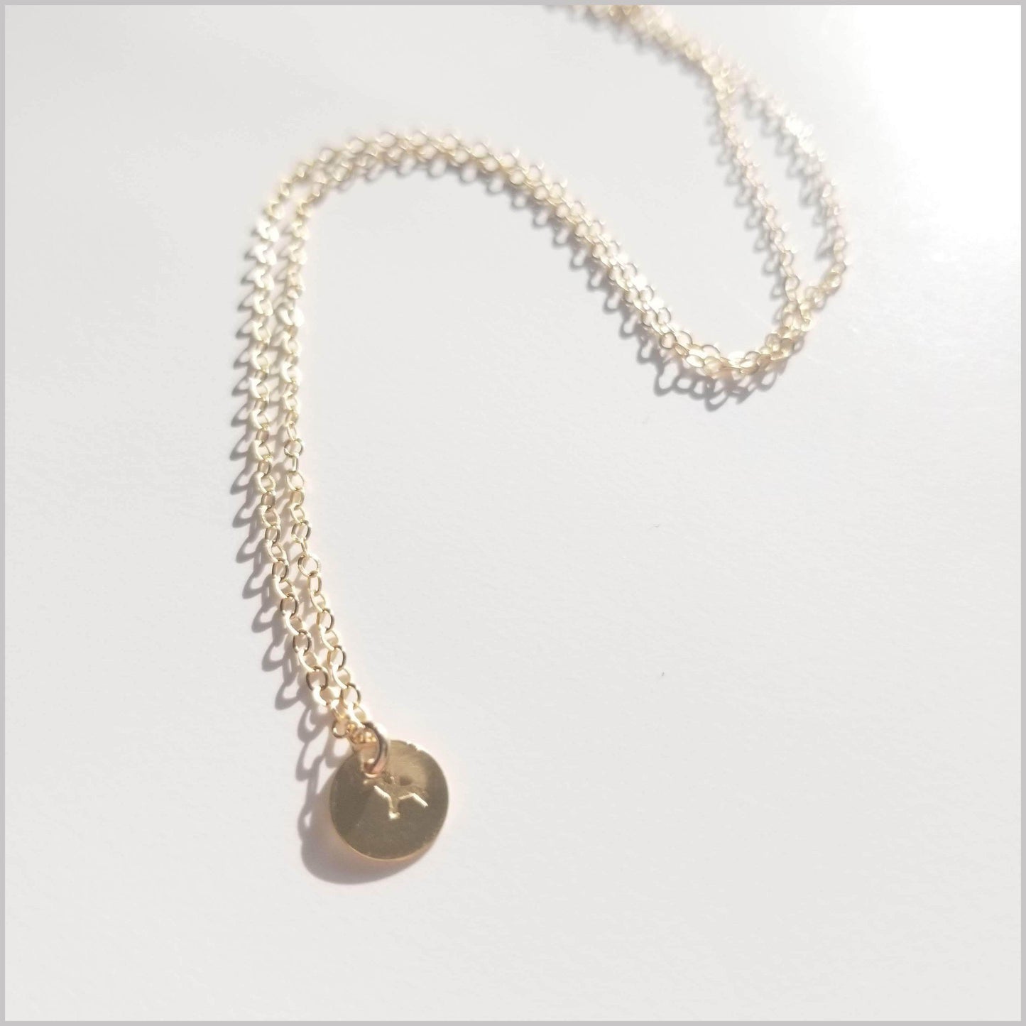 Live Free Flying Bird Necklace