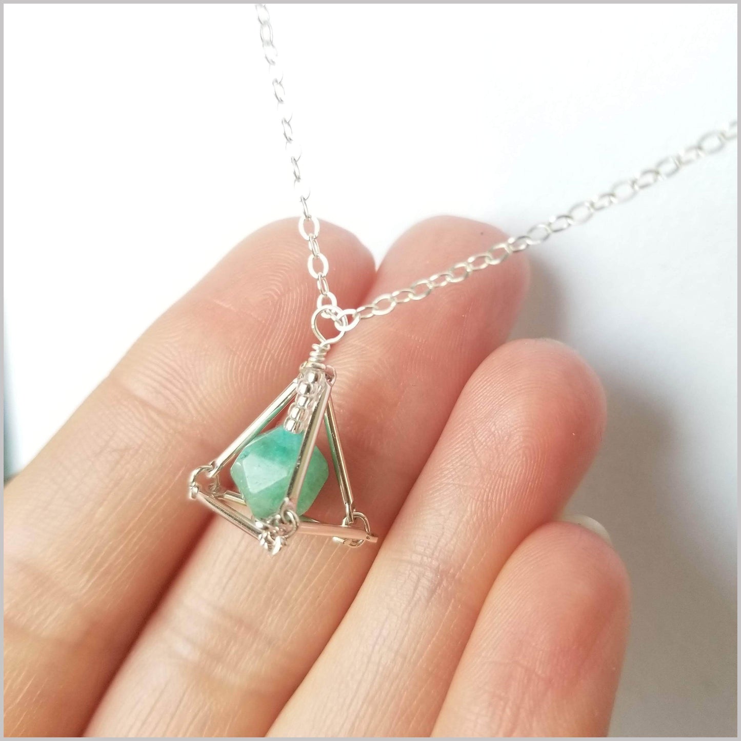 Geometric Amazonite Crystal