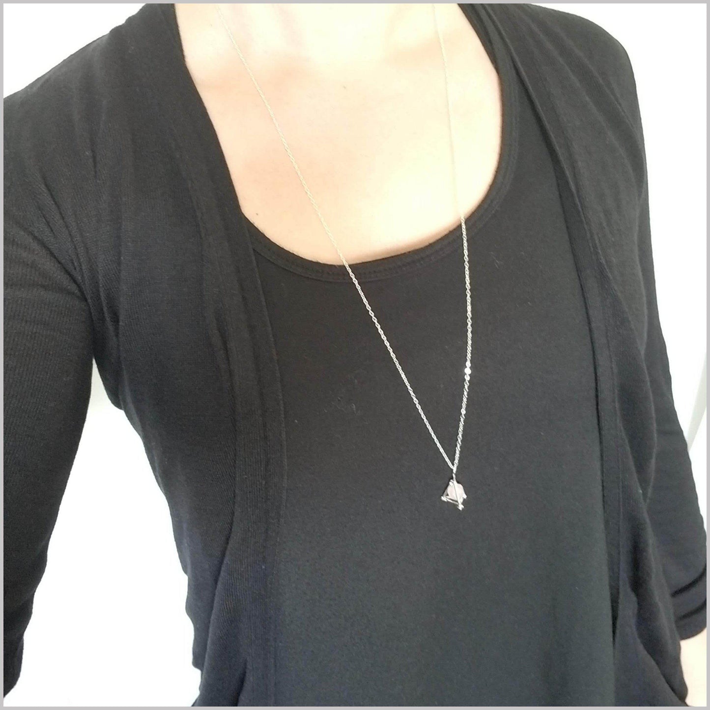Geometric Rose Quartz Crystal