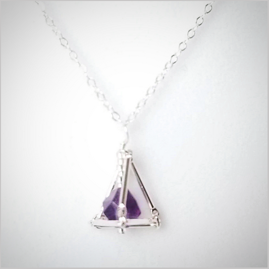 Geometric Amethyst Crystal