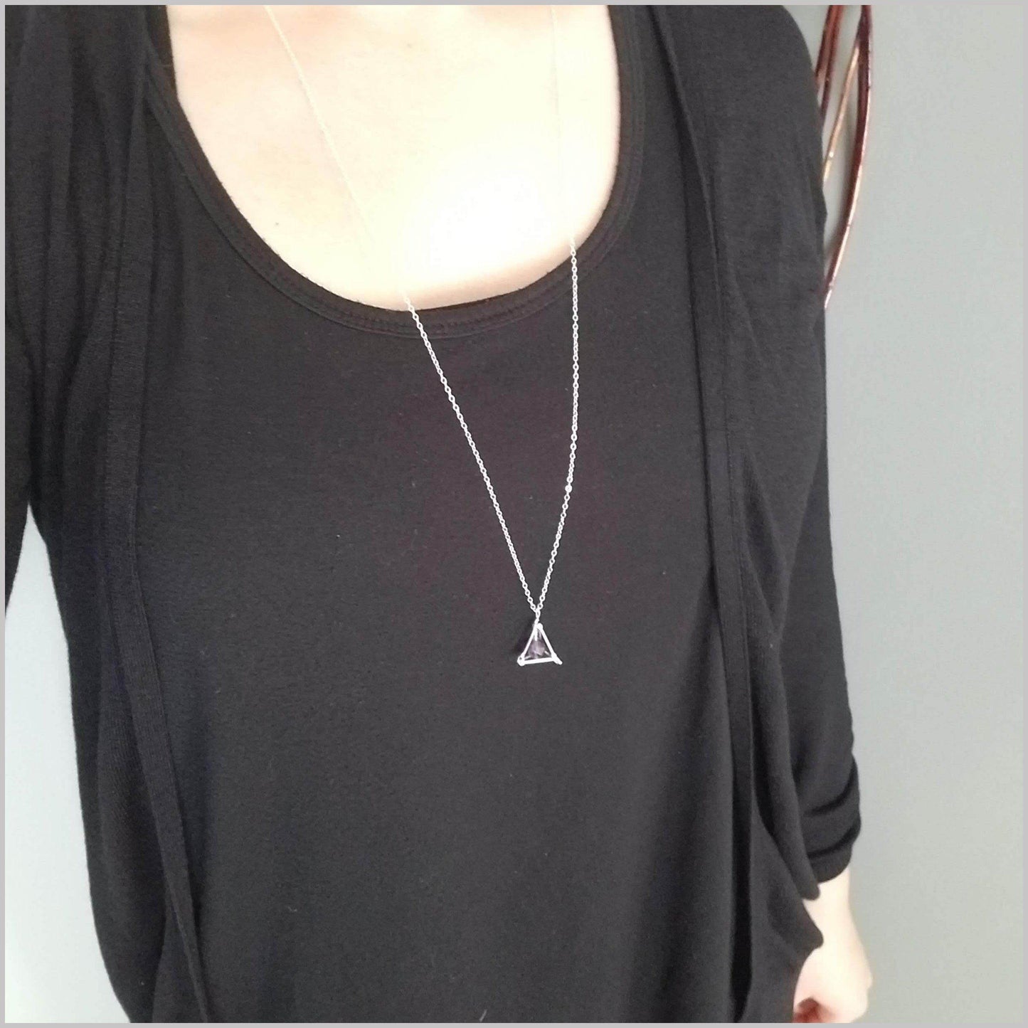 Geometric Amethyst Crystal