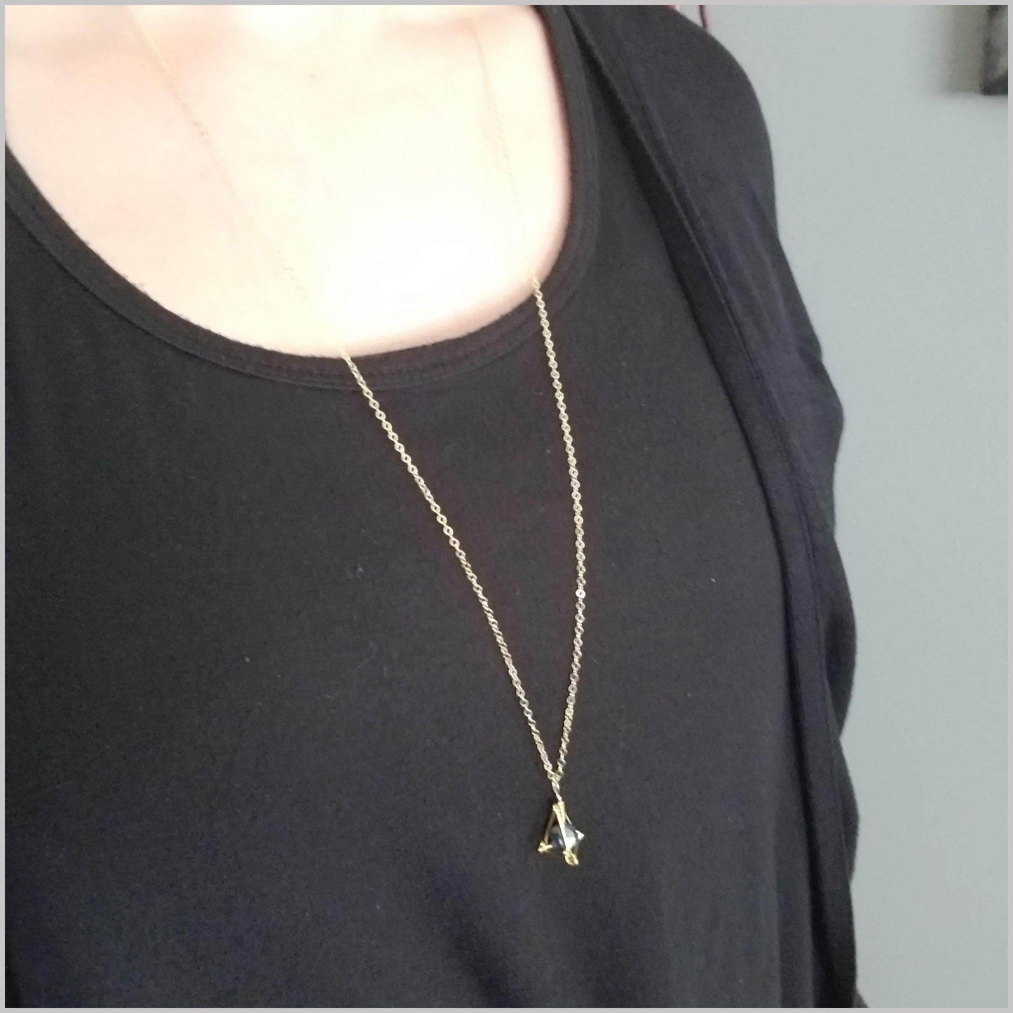 Geometric Lapis Lazuli Crystal