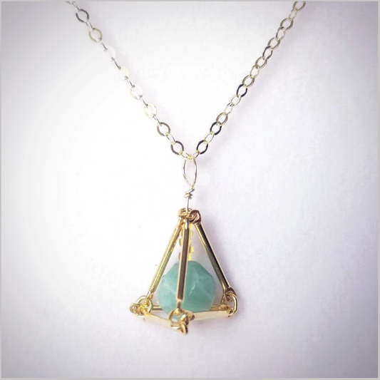 Geometric Amazonite Crystal