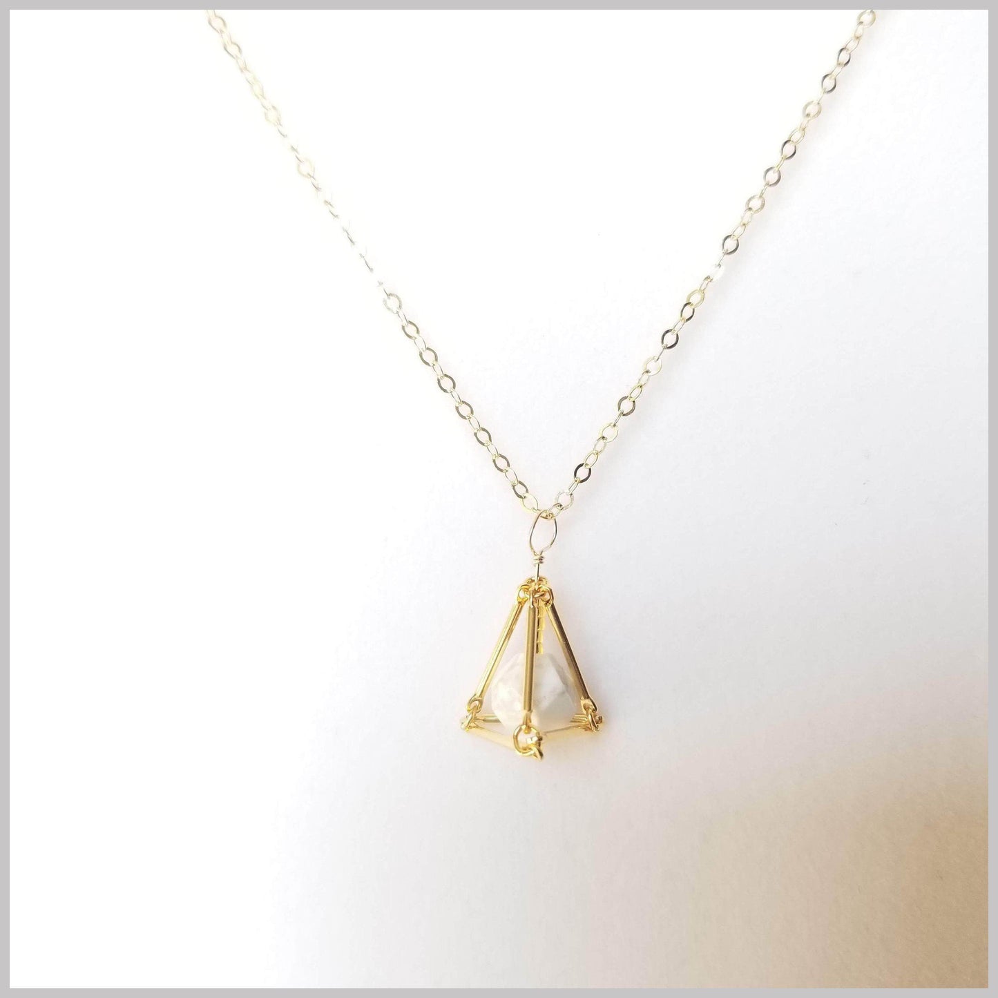 Geometric Howlite Crystal