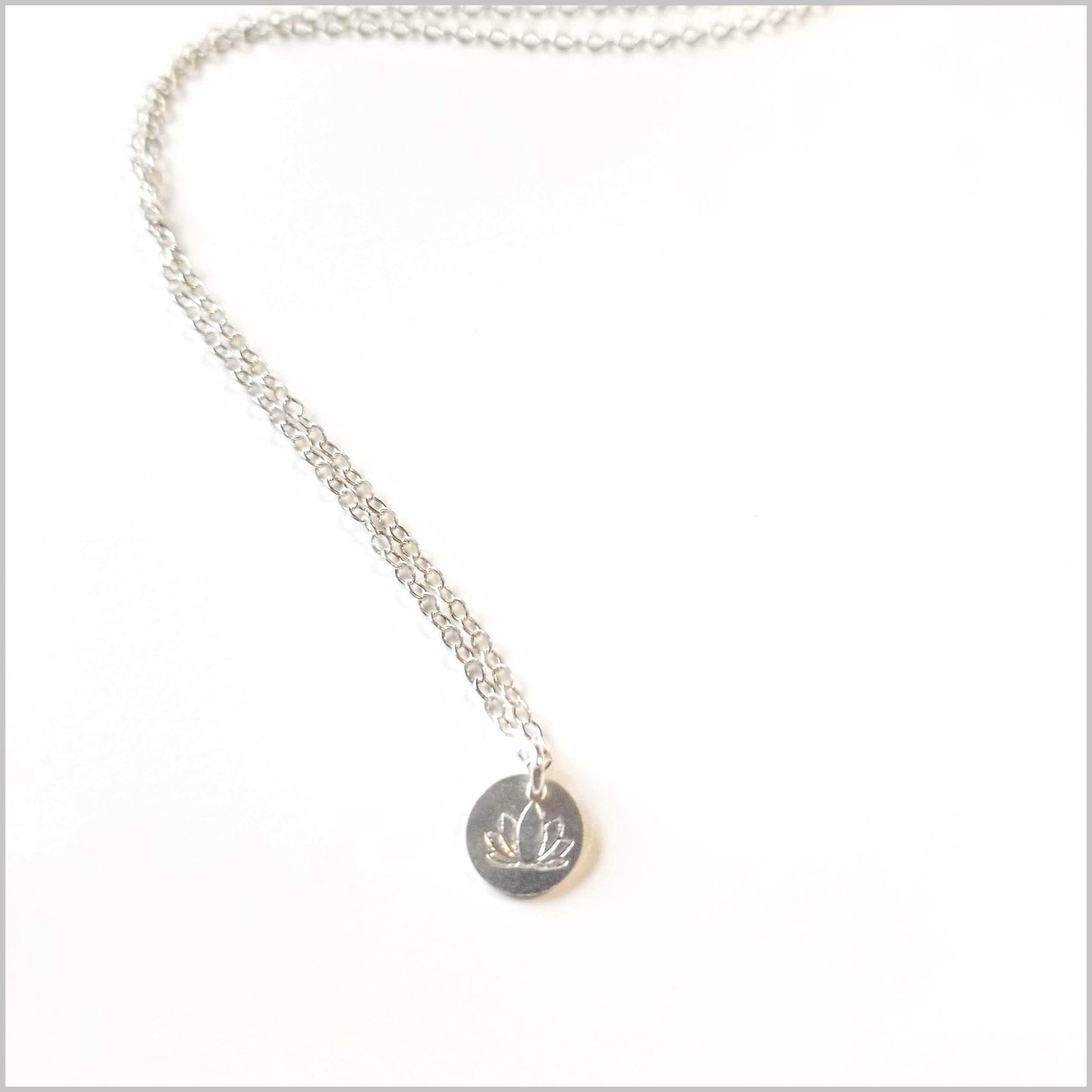 Live Free Lotus Necklace