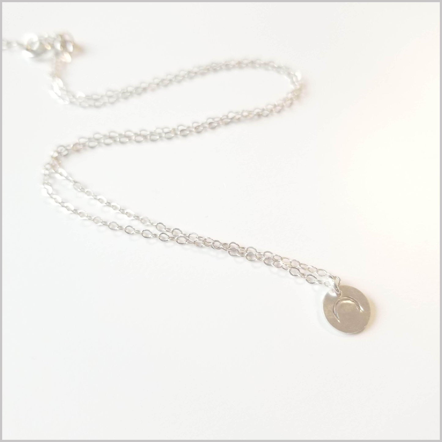 Live Free Crescent Moon Necklace