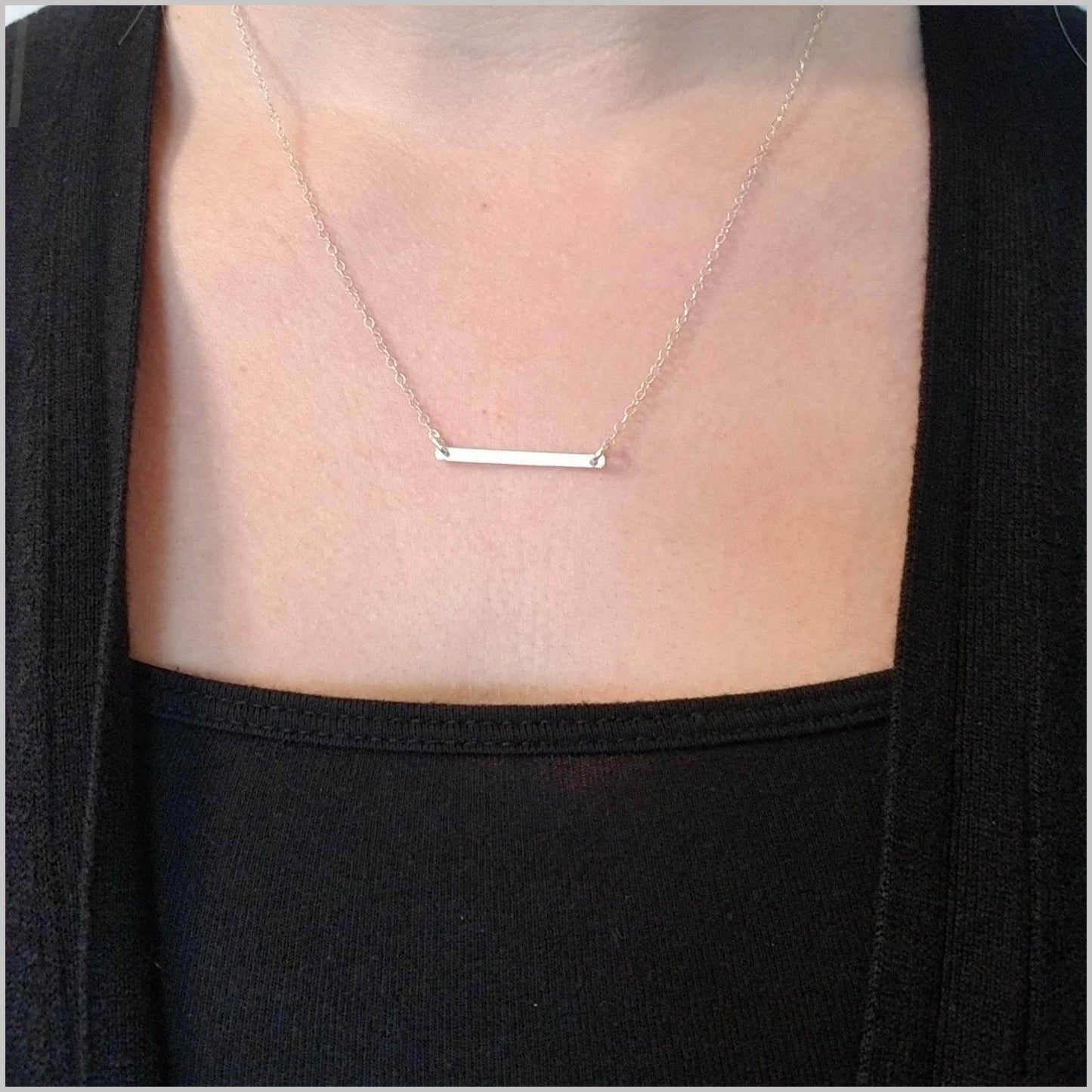 Simple Bar Necklace