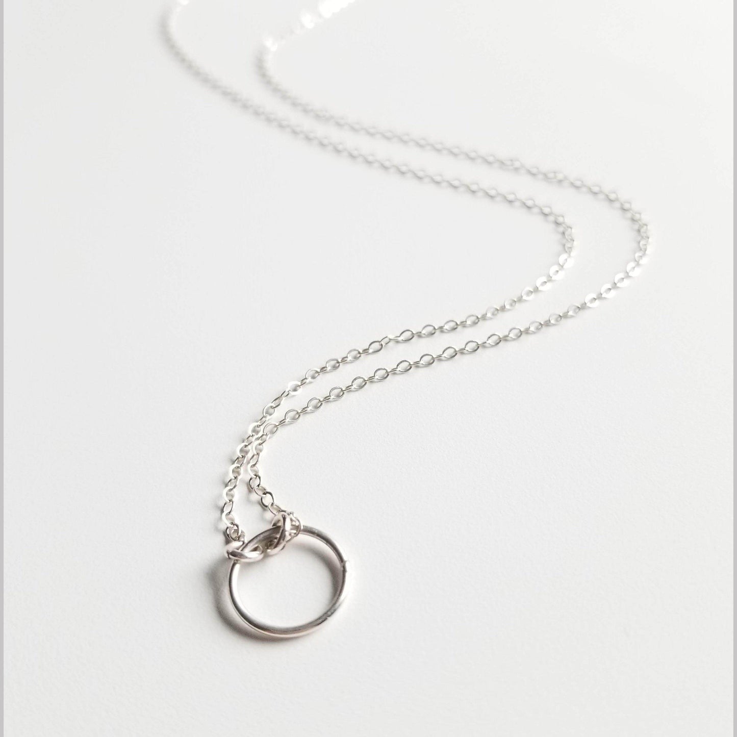 Simple Circle Necklace
