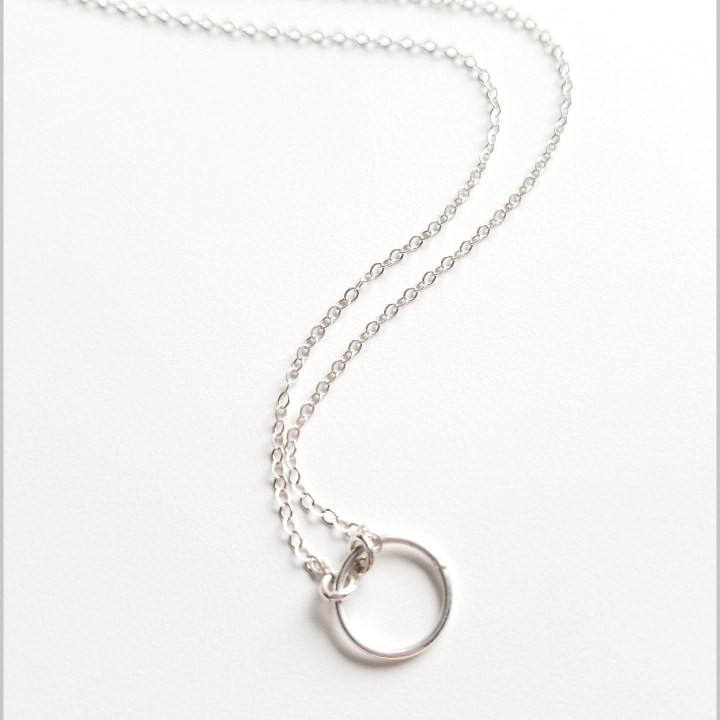 Simple Circle Necklace