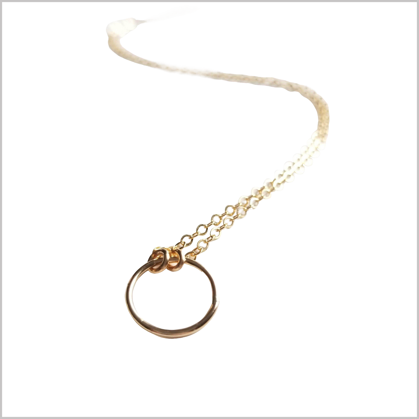 Simple Circle Necklace