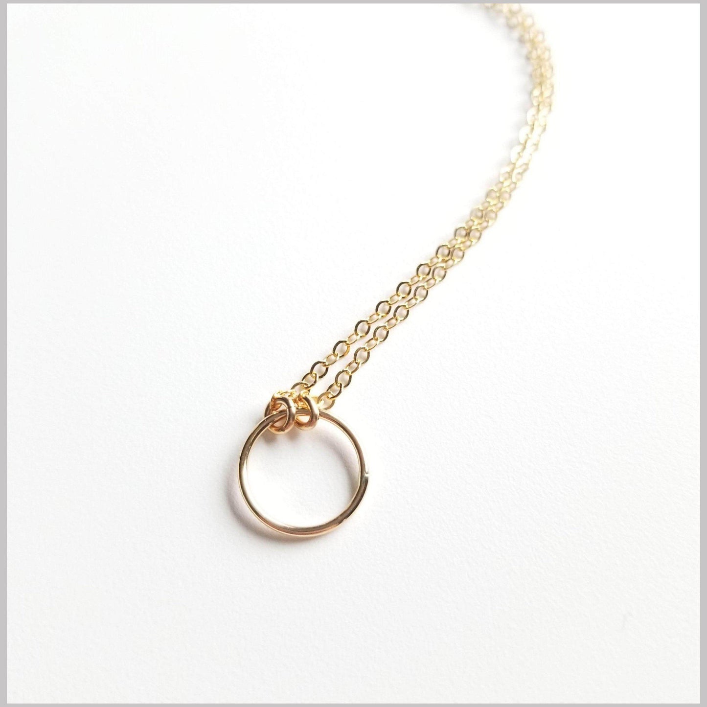 Simple Circle Necklace