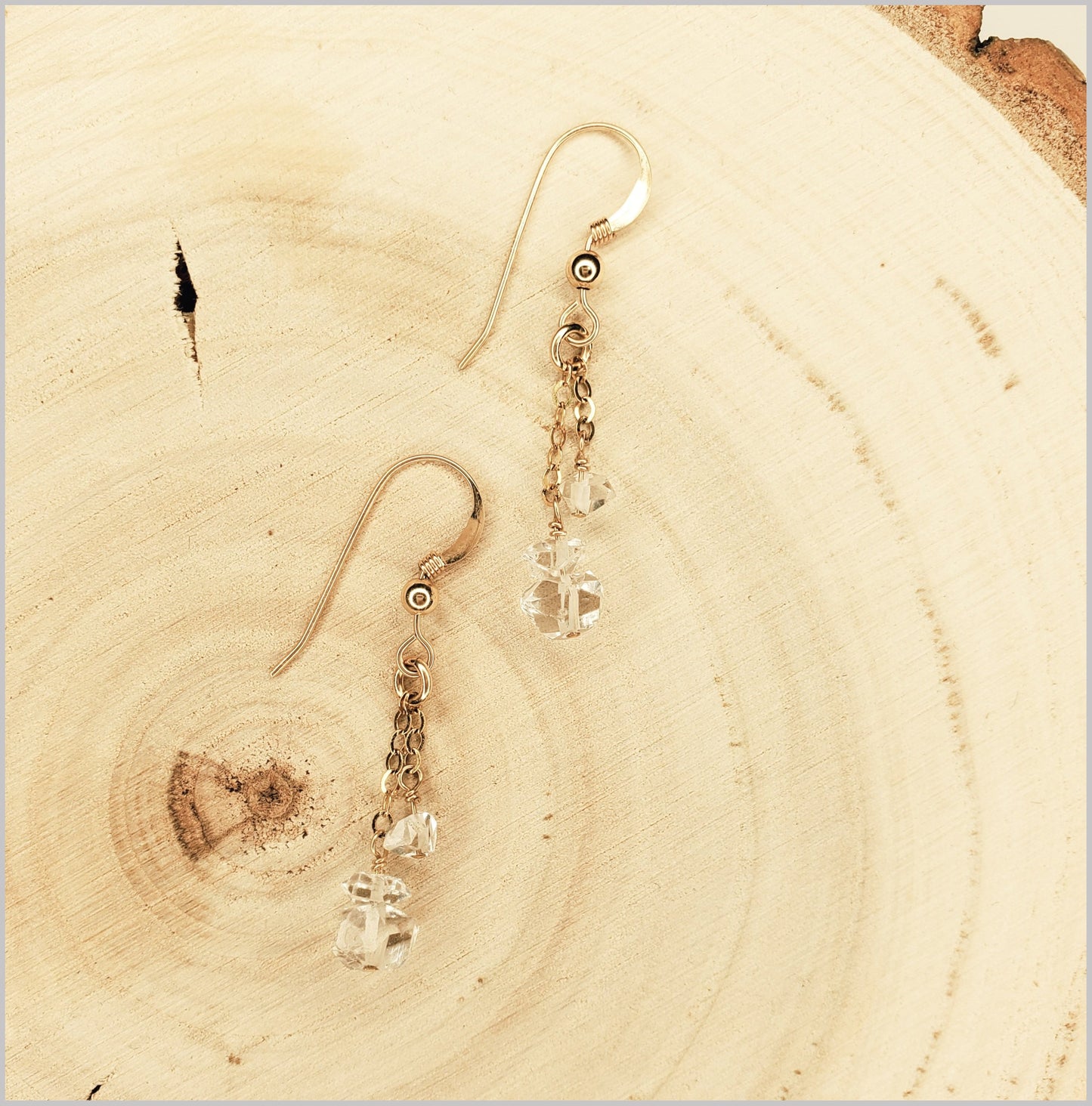 Herkimer Diamond Earrings