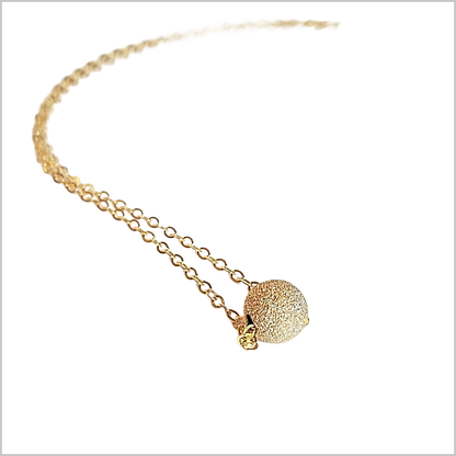 Gold Stardust Bead Necklace