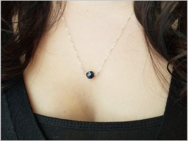 Natural Faceted Lapis Lazuli Necklace