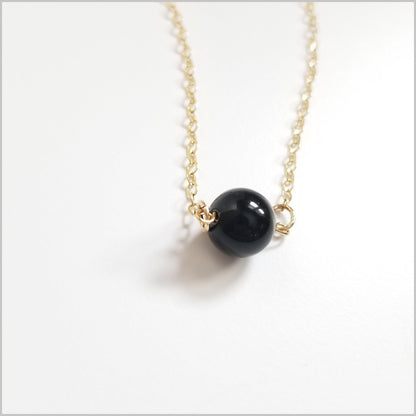 Natural Onyx Bead Necklace