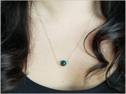 Natural Apatite Bead Necklace