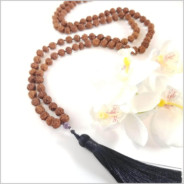 108 Bead Traditional Rudraksha Mala