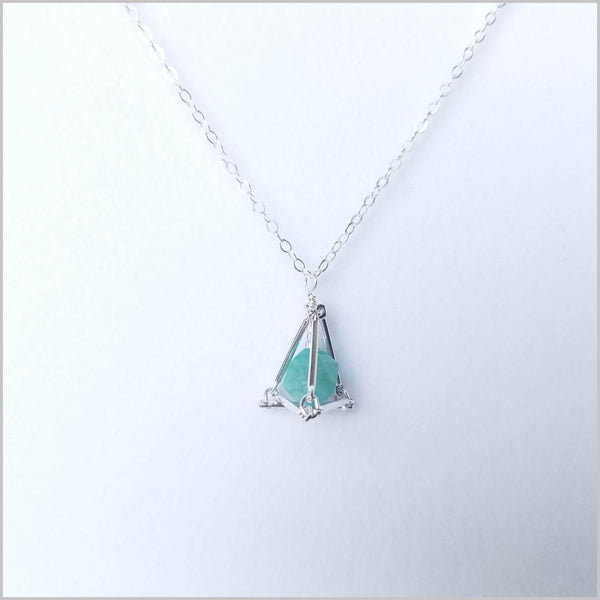 Geometric Amazonite Crystal