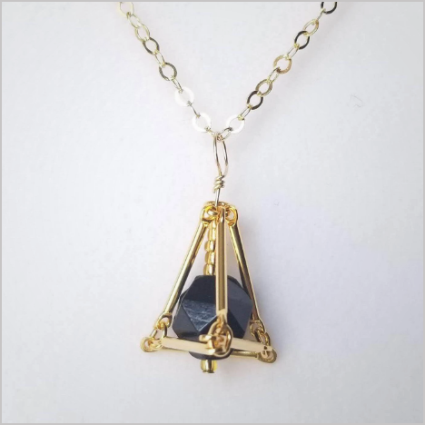 Geometric Tourmaline Crystal