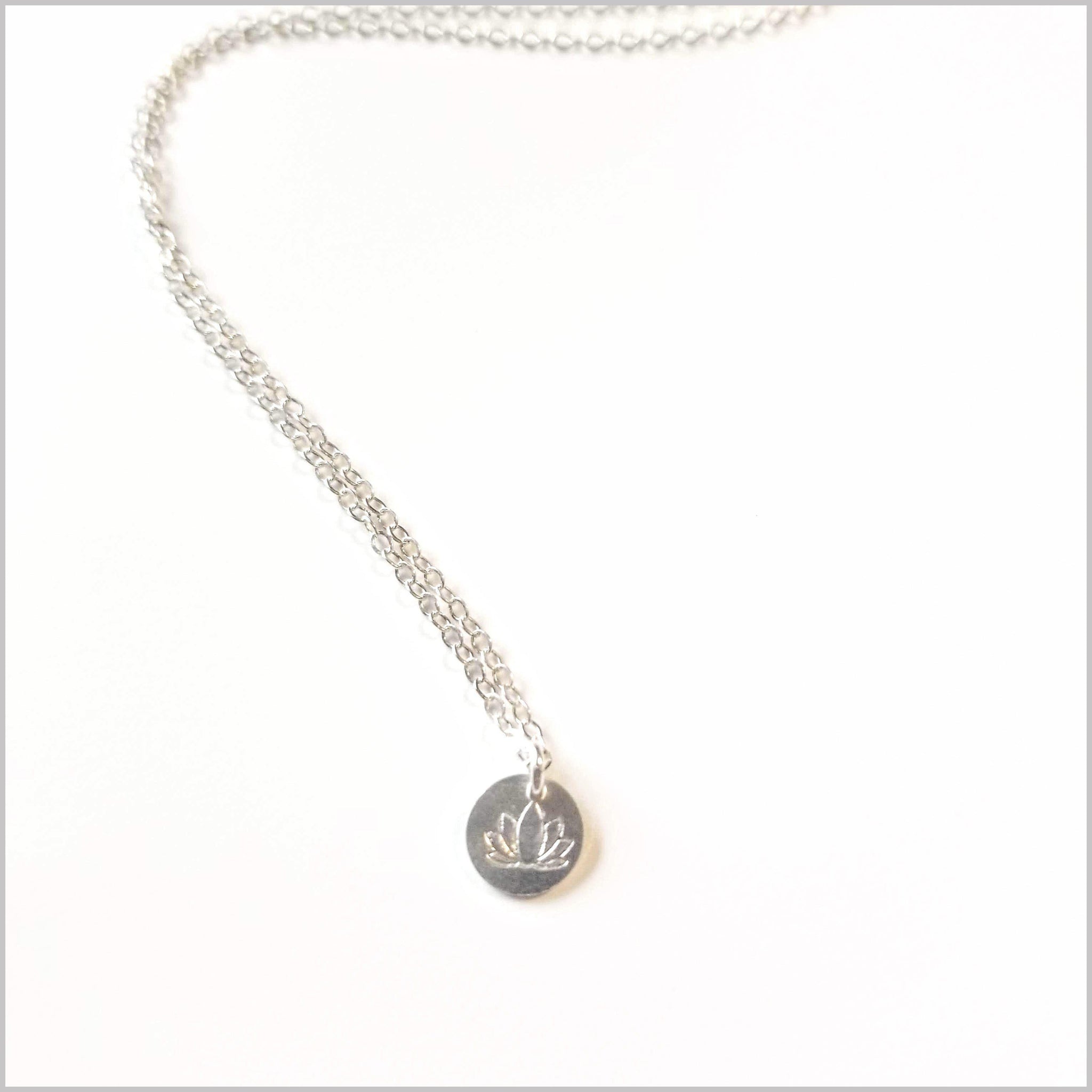 Live Free Lotus Necklace