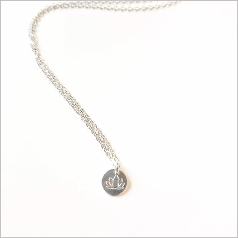 Live Free Lotus Necklace