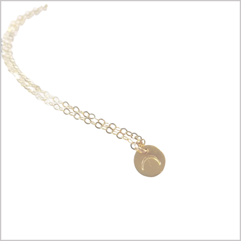 Live Free Crescent Moon Necklace
