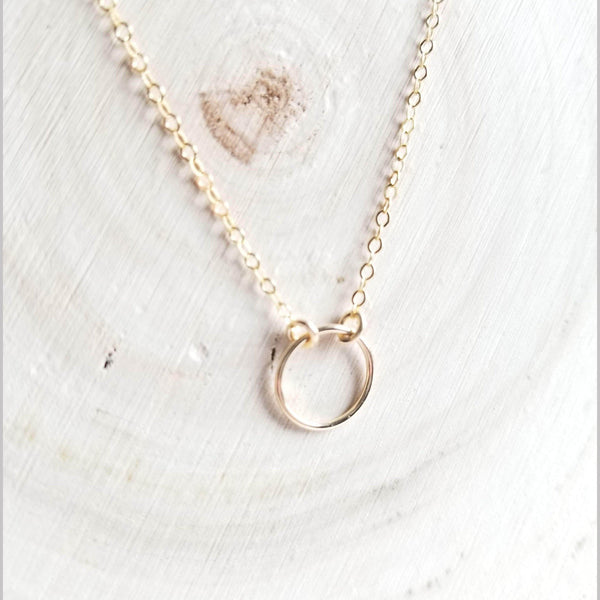 Simple Circle Necklace