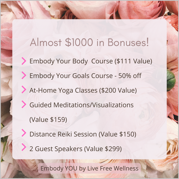 Embody YOU(r) Recovery (Private 1on1)